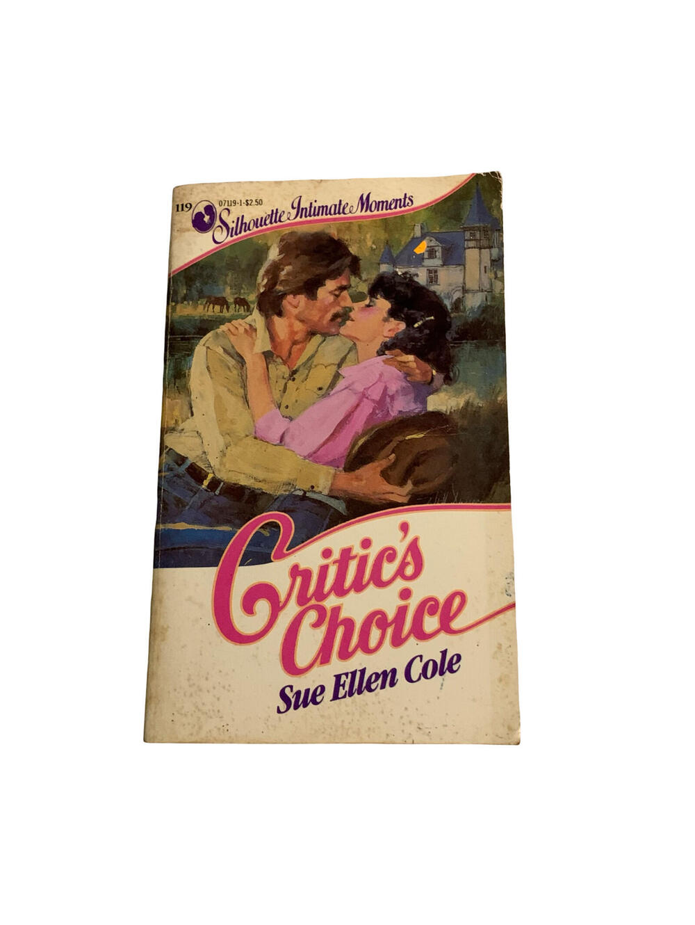 Critic’s Choice Sue Ellen Cole Paperback Romance Silhouette Intimate